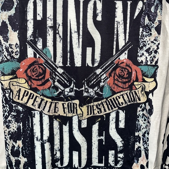 Vintage New Guns & Roses Band T-Shirt 80’s Metal Hair Concert Rock & Roll Sz XXL - Picture 5 of 9